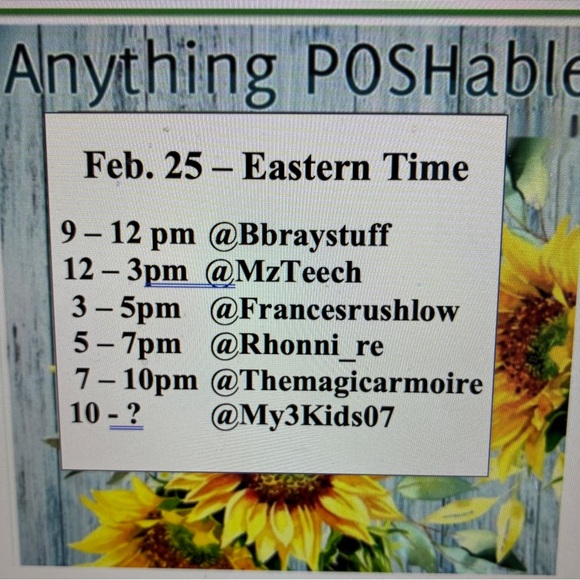 @bbraystuff - LIKE this flyer if you’d like to be notified when I go LIVE - Picture 5 of 14